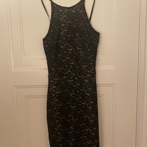 Black lace cocktail dress. X-Small